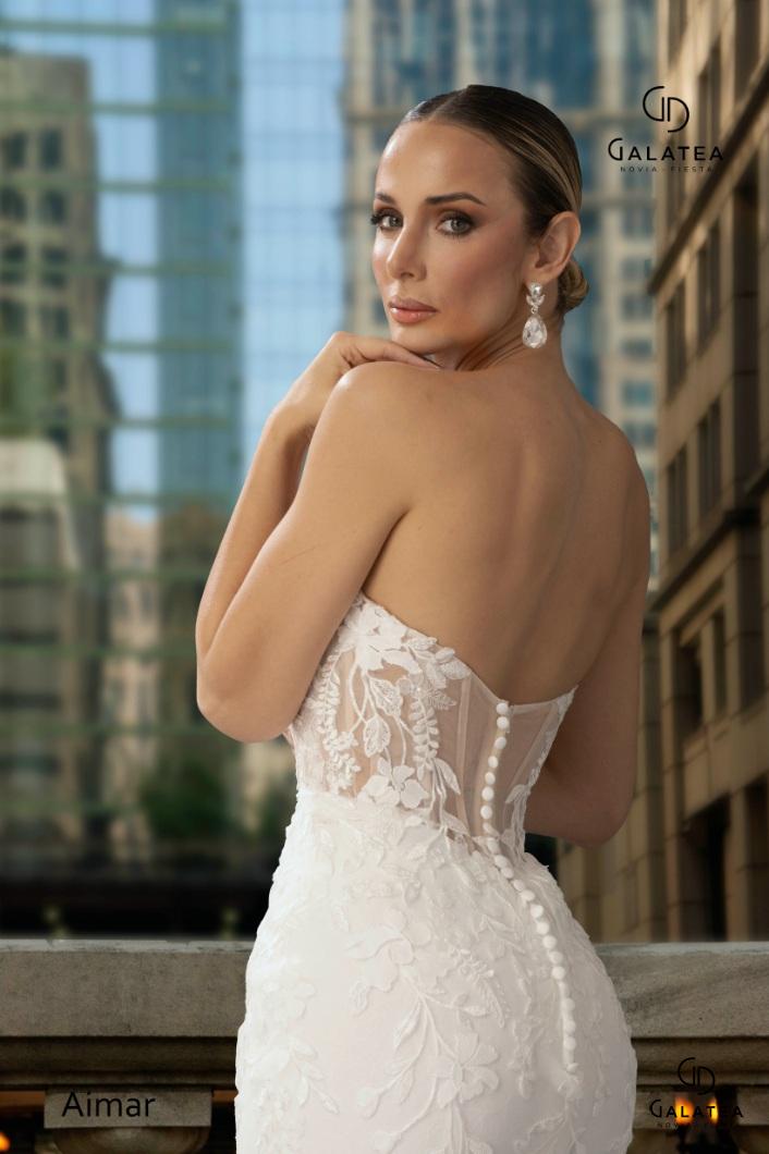 Vestido de novia Aimar - Imagen 3