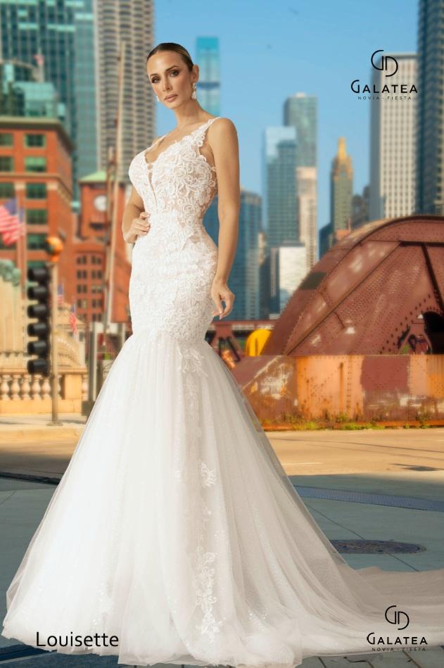Vestido de novia Louisette (4 estilos en 1) - Imagen 2