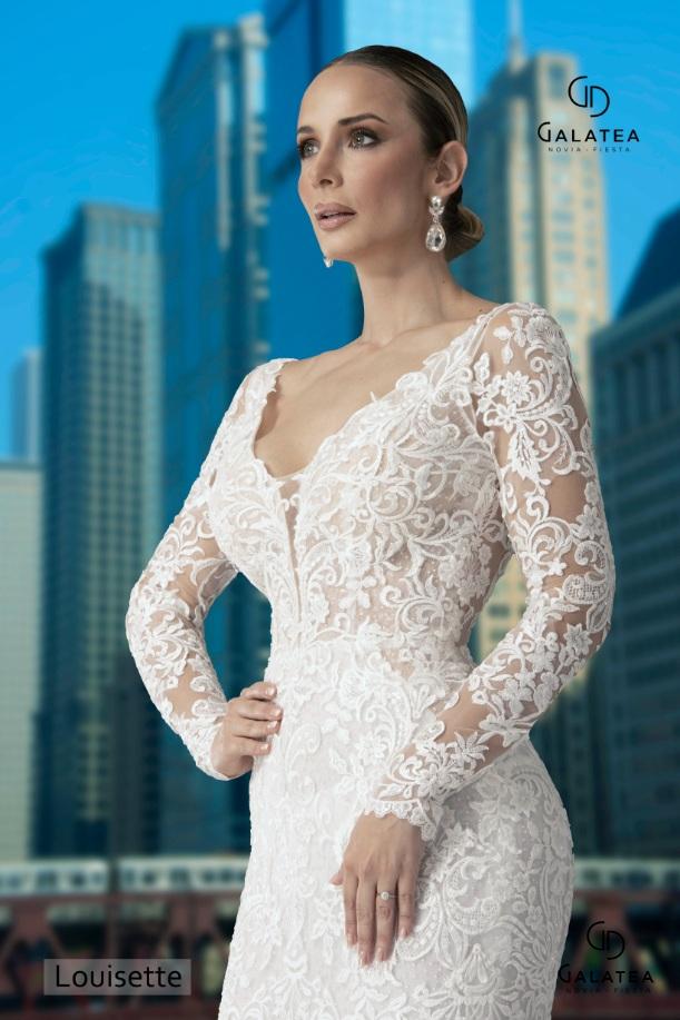 Vestido de novia Louisette (4 estilos en 1) - Imagen 3