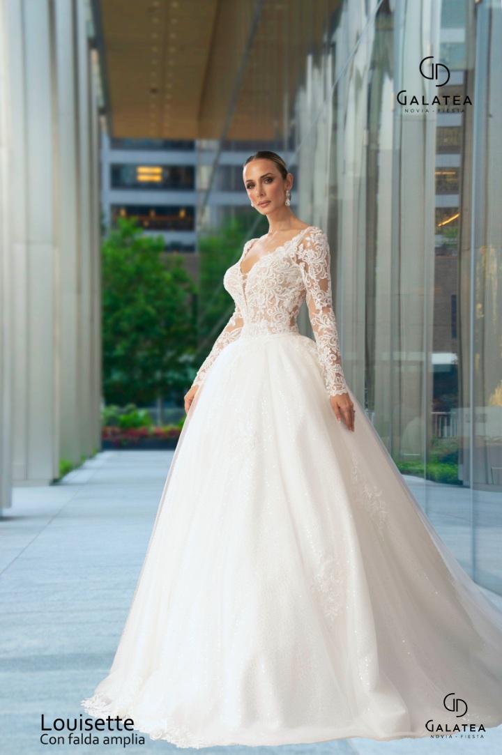 Vestido de novia Louisette (4 estilos en 1) - Imagen 4