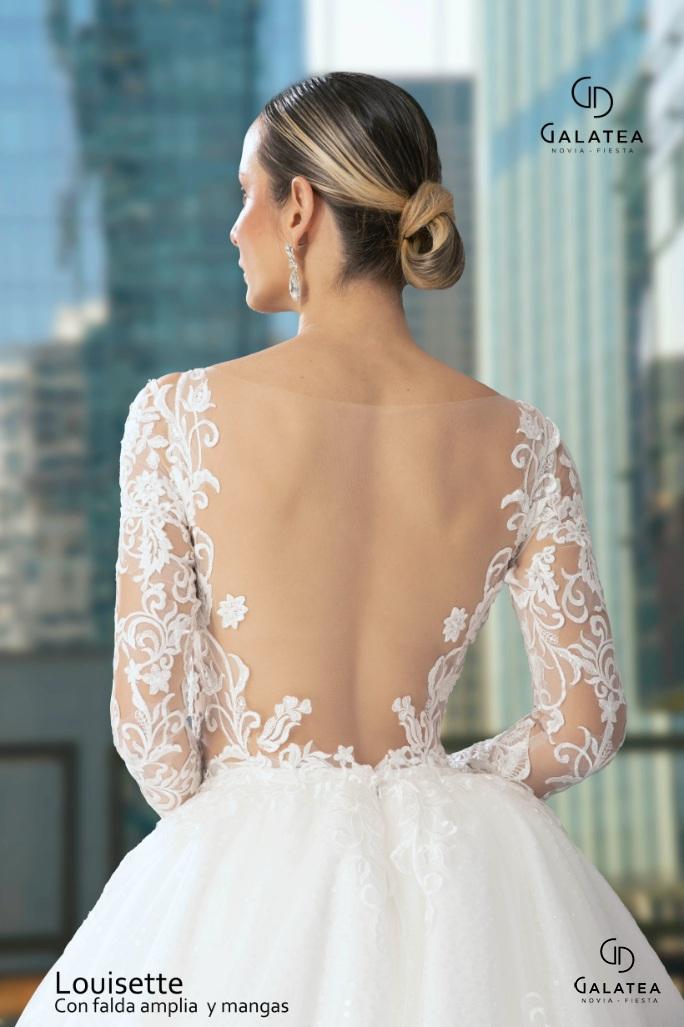 Vestido de novia Louisette (4 estilos en 1)