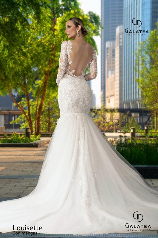Vestido de novia Louisette (4 estilos en 1) - Imagen 5