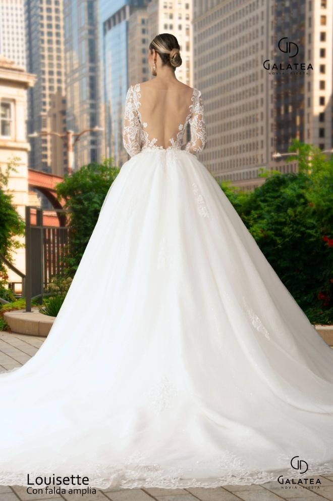 Vestido de novia princesa