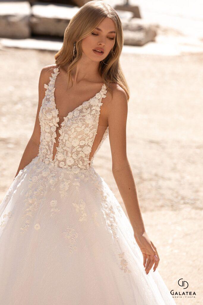 Vestido de novia de la colección Mon Cheri de Boutique Galatea